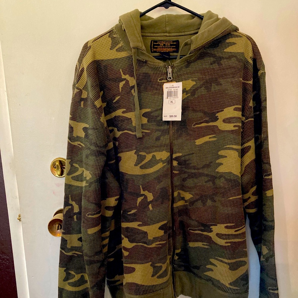 Lucky Brand Camo Reversible Men’s Hoodie